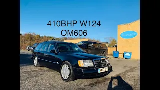 410BHP MERCEDES W124 OM606 + BMW 6 SPEED