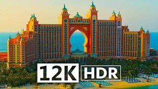 DUBAI 12K Video Ultra HD With Soft Piano Music - 60 FPS - 8K Nature Film