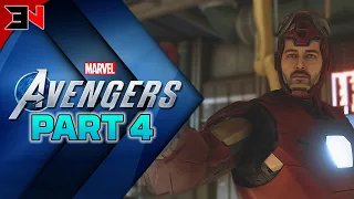 Marvels Avengers Part 4 - I AM IRON MAN - Marvels Avengers Lets Play