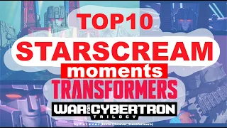 Top 10 Best Starscream Moments Transformers War For Cybertron Trilogy Netflix