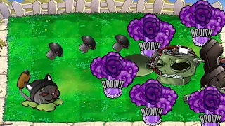 Doom Cattail vs 999 Zombies vs Dr.Zomboss - Plants vs Zombies Hack