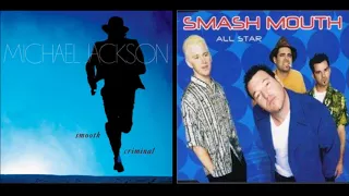 Michael Jackson - Smooth Criminal and Smash Mouth - All Star Mashup