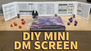 D&DIY Mini DM Screen