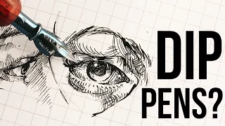 DIP PENS 101 (Why do artists still use them?)