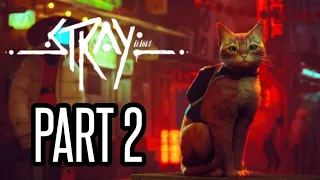PS5 Stray Walkthrough Gameplay Part 2 - Help Momo (No Commentary)