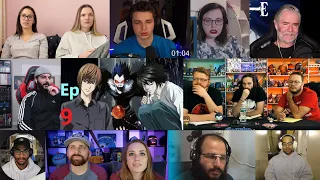 Death Note Episode 9 Reaction Mashup | Light and L Face To Face 😏