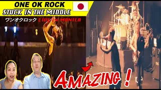 ONE OK ROCK " Stuck in the Middle "live in Manila 😍|Dutch Couple REACTION