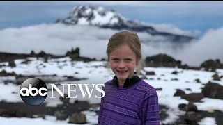 7-year-old Texas girl just climbed Mt. Kilimanjaro as tribute to her late father