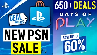 AWESOME NEW PSN DAYS OF PLAY SALE Live Now! 650+ Great PS4/PS5 Deals to Buy (New PlayStation DEALS)