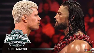 Roman Reigns vs. Cody Rhodes: WrestleMania XL Sunday - Street Fight