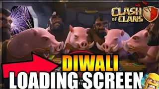 DIWALI NEW LOADING SCREEN FOR INDIANS IN CLASH OF CLANS