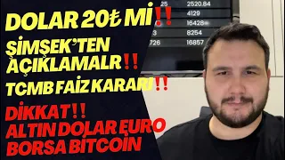 Dolar 20₺ Mi‼️Dolar Yorumları.Borsa Dolar Bazında Yükseliyor‼️Altın Yorumları.Kripto Analizi.Gümüş