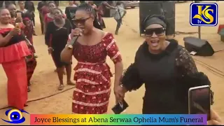 JOYCE BLESSING Adam Nana live at ABENA SERWAA OPHELIA Mums Funeral