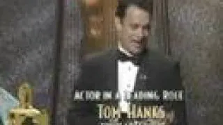 Tom Hanks winning an Oscar for "Philadelphia" | 66th Oscars (1994)