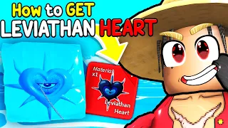 HOW TO GET NEW LEVIATHAN HEART FAST ( FULL GUIDE ) | Blox Fruits