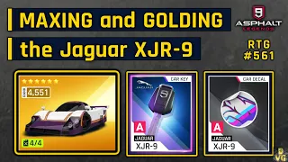 Asphalt 9 | MAXING and GOLDING the Jaguar XJR-9 | RTG #561