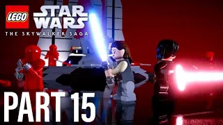 Rey and Kylo VS Praetorian Guards | Lego Star Wars The Skywalker Saga - PART 15 (Episode VIII)