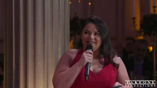 Best Disney Wedding Speech - Maid of Honor Disney Medley Speech | Treasury on the Plaza Wedding