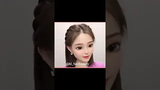 Hair hacks: Easy Simple hairstyles/Korean hairstyle for short medium hair tutorial tiktok video 編髮教程