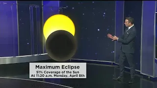 Final preparations for total solar eclipse