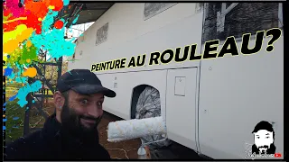 EP-62 " L’APPRÊT / PEINTURE AU ROULEAU " Je repeins mon bus camping-car