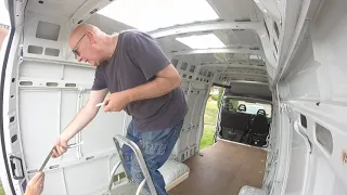9 - Tiny Home on Wheels. Iveco Daily 3.0 xxlwb, fitting roof fans and skylight