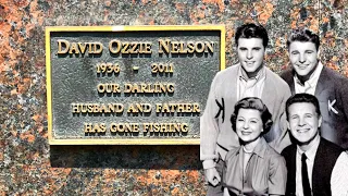 Visiting Famous Graves - The Adventures Of OZZIE & HARRIET TV Show Cast - Ricky Nelson & Others