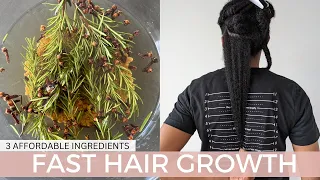 How to Grow Longer Hair |  Use Cloves, Fenugreek, and Rosemary Water for hair growth