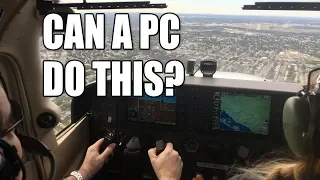 Reality vs. simulation - flying a real Cessna 172 vs. Flight Simulator X