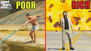 MICHAEL STORY $0 to BILLIONAIRE in 24 HOURS in GTA 5! #shorts