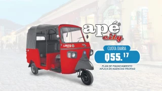 Inicia tu propio negocio con apé city de Piaggio