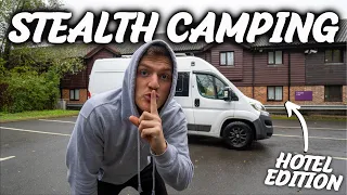 Hotel Stealth Camping at UK's Biggest Hotel Chain