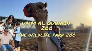 Travel Vlog | Wildlife Park in Umm Al Quwain  | UAQ Zoo
