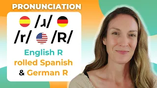 What's the difference between /ɹ/, /r/ and /ʀ/? - English R vs. rolled Spanish & German R Sounds