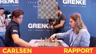 Magnus Carlsen (2823) vs Richard Rapport (2708) || GRENKE Chess 2024