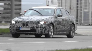 BMW i5 EV / BEV - 2023 / 2024 - Barely Disguised Prototype - Part 2