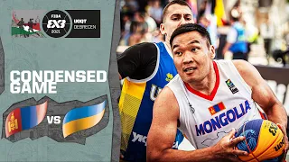 Mongolia v Ukraine | Men's - Condensed Game | FIBA 3x3 Universality Olympic Qualifying Tournament