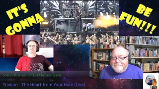 Soarin' & Scratchin' -Evil Chicken Reacts to Trivium with The Heart from Your Hate (Live) -Oh Yeah!!