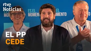 MURCIA: LÓPEZ MIRAS ofrece a VOX formar parte del GOBIERNO para evitar REPETIR ELECCIONES l RTVE