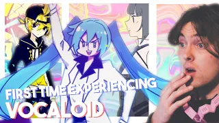 My First Time EXPERIENCING Vocaloid Music || So Different!!