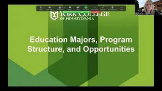 Education Virtual Career Exploration Program hosted by York College of Pennsylvania