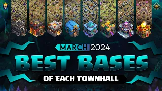 BEST bases for EVERY Town Hall level in #clash of clans