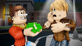 He Was Rich... He Gave It All Away! A Roblox Movie