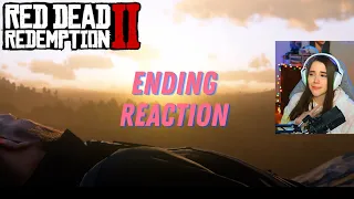 my reaction to the ending of RDR2! (I cried... a lot)