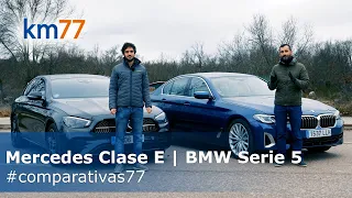 BMW Serie 5 - Mercedes-Benz Clase E. Comparativa | km77.com