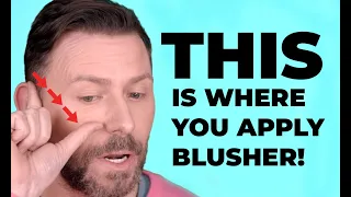 THIS IS WHERE YOU APPLY BLUSH!!!!
