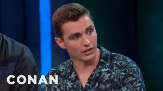 Dave Franco Cried During The Making Of "The LEGO Ninjago Movie" | CONAN on TBS