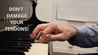 Chopin - Etude op. 10 n° 7 - a few exercises