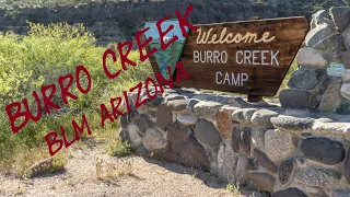 Drone Flight Video Of Burro Creek  BLM Camp Ground Off US 93 South Of Wikiup, AZ