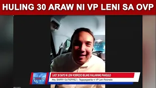 VP Leni, naghahanda nang umalis sa OVP